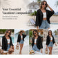 Women's Casual Openwork Lightweight Cardigan