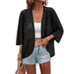 Women's Casual Openwork Lightweight Cardigan
