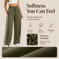 Women's High Waisted Straight Leg Pants