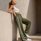 Women's High Waisted Straight Leg Pants