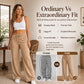 Women's High Waisted Straight Leg Pants