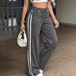 Women's High Waisted Straight Leg Pants