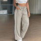 Women's High Waisted Straight Leg Pants