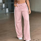 Women's High Waisted Straight Leg Pants