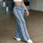 Women's High Waisted Straight Leg Pants