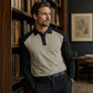 Men's Casual Color-Block Long Sleeve Shirt