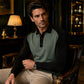 Men's Casual Color-Block Long Sleeve Shirt