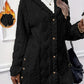 Women's Hooded Button Down Jacket