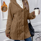 Women's Hooded Button Down Jacket