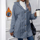 Women's Hooded Button Down Jacket