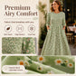 ⏰Last Day Sale 50% Off💃Women's Smocked Floral Print Dress