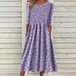 ⏰Last Day Sale 50% Off💃Women's Smocked Floral Print Dress