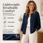 Women's Loose Solid Color Button Down Shirt