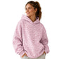 Women's Leopard Print Hooded Sweatshirt