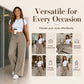 ⌛Limited-Time Offer🛍️ Women's Wide-Leg Drawstring Pants