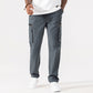 Men's Casual Cargo Pants with Multiple Pockets