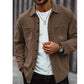 Men's Casual Long Sleeve Button-Down Shirt