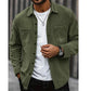 Men's Casual Long Sleeve Button-Down Shirt