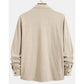 Men's Casual Long Sleeve Button-Down Shirt