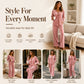 Women's Casual Velvet 2-Piece Loungewear Set