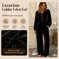 Women's Casual Velvet 2-Piece Loungewear Set