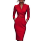 Waist-Defining Chic Dress