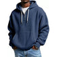 Men's Knit Quarter-Zip Hoodie Sweatshirt