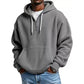 Men's Knit Quarter-Zip Hoodie Sweatshirt