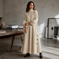 Women's Loose Long Sleeve Maxi Dress