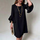 Women's Ruffle Bell Sleeve Dress