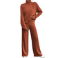 Women's Cozy Ribbed Knit 2-Piece Set