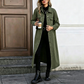 Women’s Casual Longline Button-Up Denim Coat