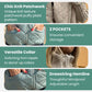 Women's Knit Patchwork Puffy Jacket