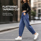 Women's High Waisted Harem Denim Pants