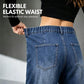 Women's High Waisted Harem Denim Pants