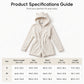Women’s Plush Hooded Long Sleeve Romper