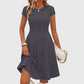 Women's Elegant Brushed Ribbed Knit Dress