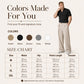 Men's Straight Leg Wrinkle Resistant Pants