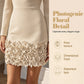 Women's Elegant V-Neck Long Sleeve Dress