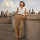 Women's High Waisted Wide Leg Suit Pants