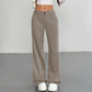 Women's Striped Flared Dress Pants