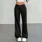 Women's Striped Flared Dress Pants