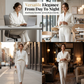 Elegant Long Sleeve Top & Pants Suit Set