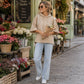 Women's Loose Fit Wide Sleeve Hoodie Casual Sweatshirt