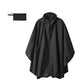 Unisex Waterproof Lightweight Hooded Rain Poncho