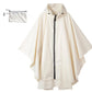 Unisex Waterproof Lightweight Hooded Rain Poncho