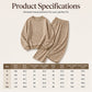 Women's Leopard Print Sweatshirt & Wide-Leg Pants Set