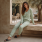 Women’s Long Sleeve Top & Jogger Lounge Set