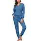 Women’s Long Sleeve Top & Jogger Lounge Set