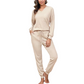 Women’s Long Sleeve Top & Jogger Lounge Set